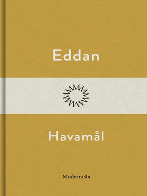 cover image of Havamål
